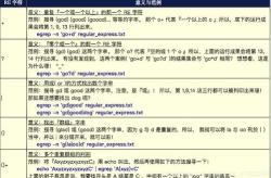 grep正则表达式,Linux grep 正则表达式使用指南